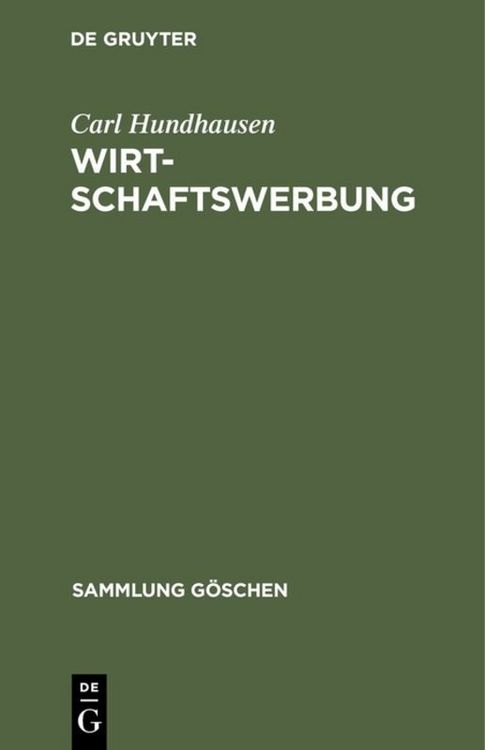 Produktbild: Wirtschaftswerbung