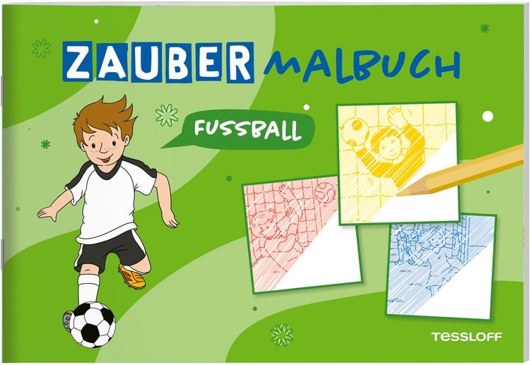 Produktbild: Zaubermalbuch. Fu&szlig;ball