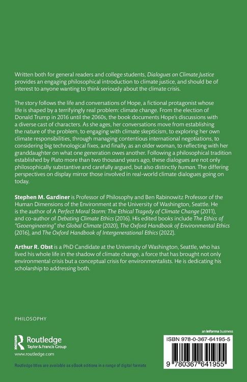 Produktbild: Dialogues on Climate Justice