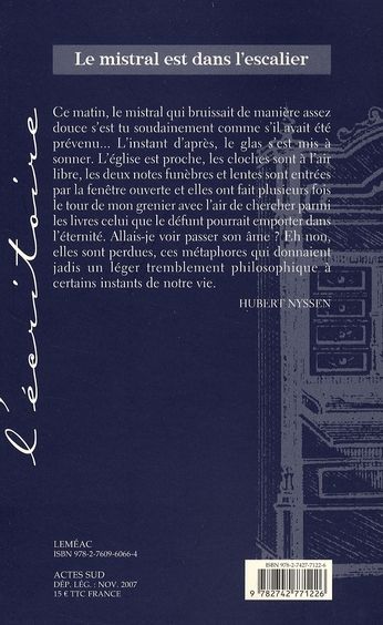 Produktbild: Le Mistral est Dans l'Escalier