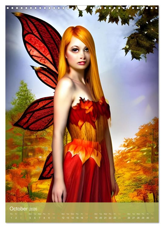 Produktbild: Fantasy Worlds - Digital Artwork (Wall Calendar 2026 DIN A3 portrait), CALVENDO 12 Month Wall Calendar
