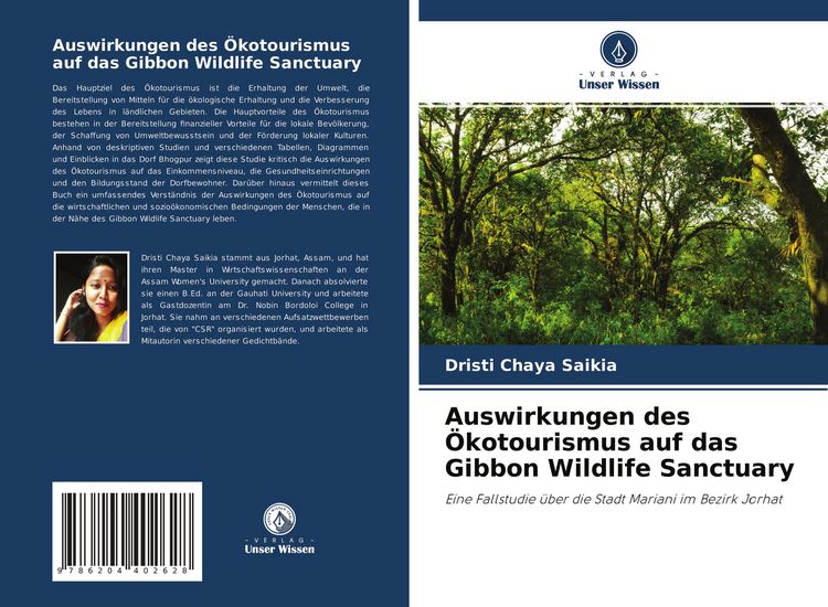 Produktbild: Auswirkungen des &Ouml;kotourismus auf das Gibbon Wildlife Sanctuary