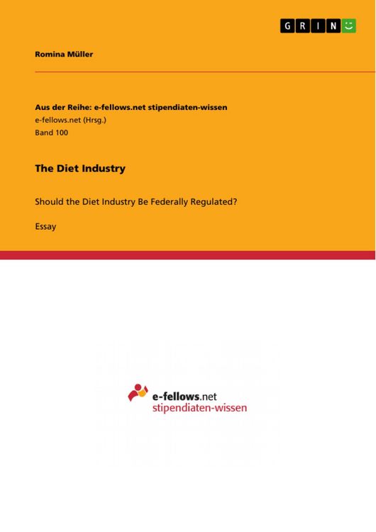 Produktbild: The Diet Industry