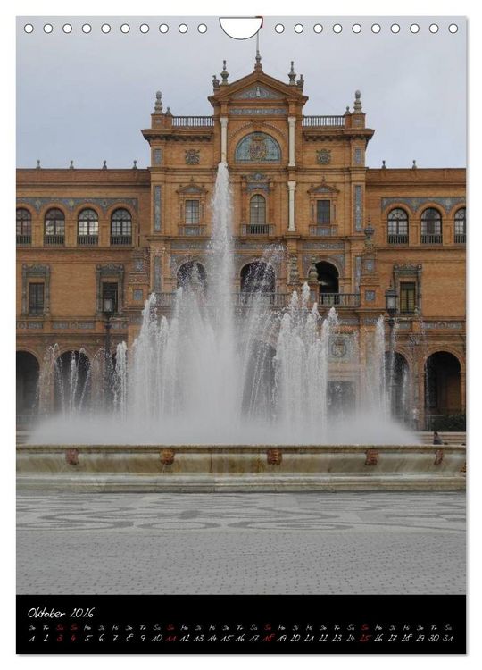 Produktbild: Sevilla (Wandkalender 2026 DIN A4 hoch), CALVENDO Monatskalender