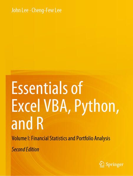 Produktbild: Essentials of Excel VBA, Python, and R