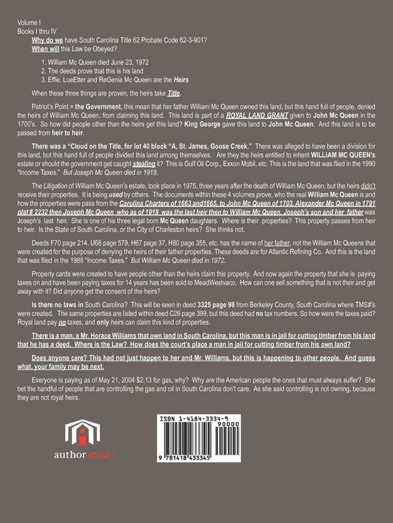 Produktbild: Regenia McQueen's Documents, You stole Twice What You Owe Me, But Not My Soul