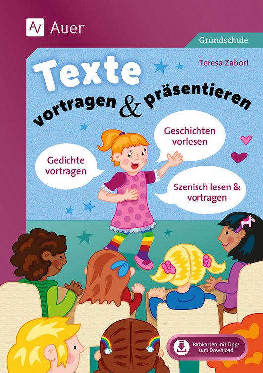 Produktbild: Texte vortragen & pr&auml;sentieren in der Grundschule