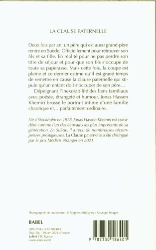 Produktbild: La clause paternelle