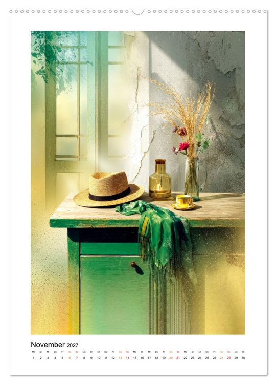 Produktbild: Modern Still - die Kunst der Komposition (hochwertiger Premium Wandkalender 2027 DIN A2 hoch), Kunstdruck in Hochglanz