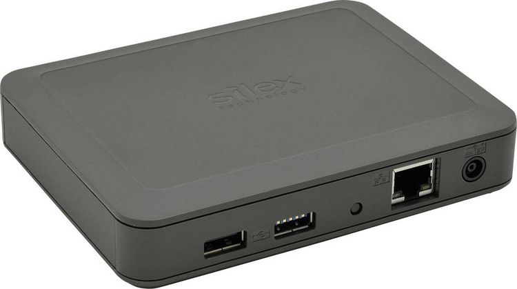 Produktbild: Silex Technology DS-600 Netzwerk USB-Server Gigabit-LAN (1 Gbit/s), USB-A (USB 3.2 Gen 1), USB-A (USB 2.0)