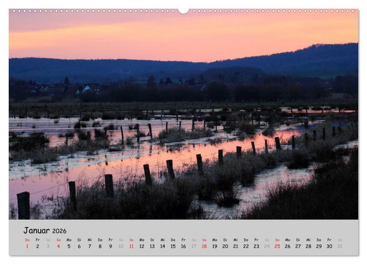 Produktbild: Sehnsucht Natur (hochwertiger Premium Wandkalender 2026 DIN A2 quer), Kunstdruck in Hochglanz