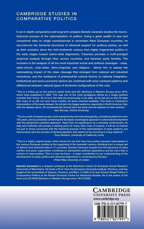 Produktbild: The Nationalization of Politics