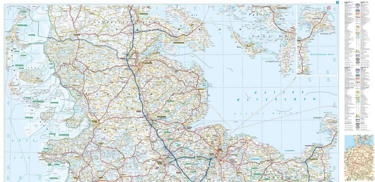 Produktbild: ADAC Regionalkarte 01 Schleswig-Holstein, Hamburg 1:150.000