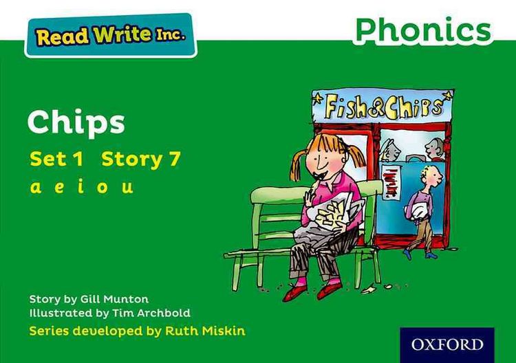 Produktbild: Read Write Inc. Phonics: 7 Chips (Green Set 1 Storybook)
