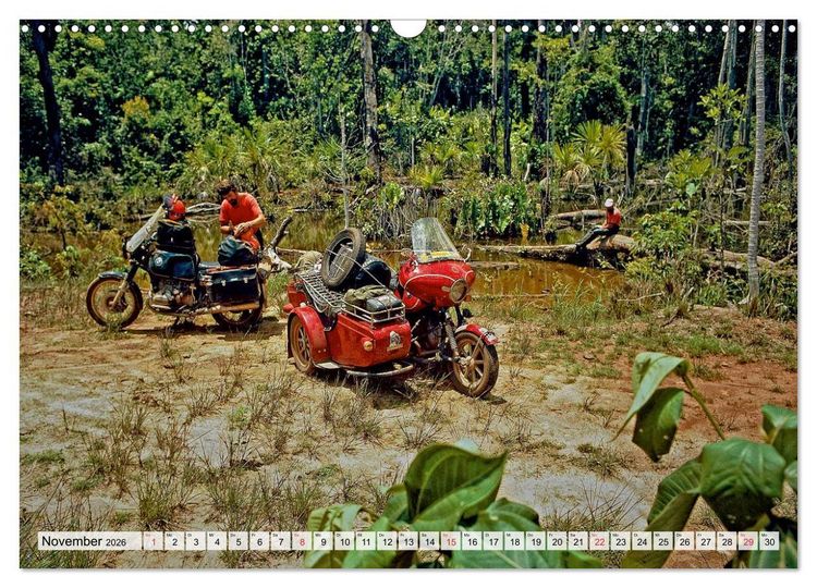 Produktbild: Ein Abenteuer per Motorrad - DIE TRANSAMAZONICA (Wandkalender 2026 DIN A3 quer), CALVENDO Monatskalender