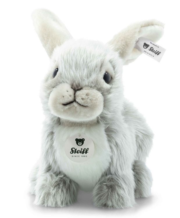 Produktbild: Steiff 067488 - Dormili Hase, sitzend, grau, Pl&uuml;sch, 21 cm