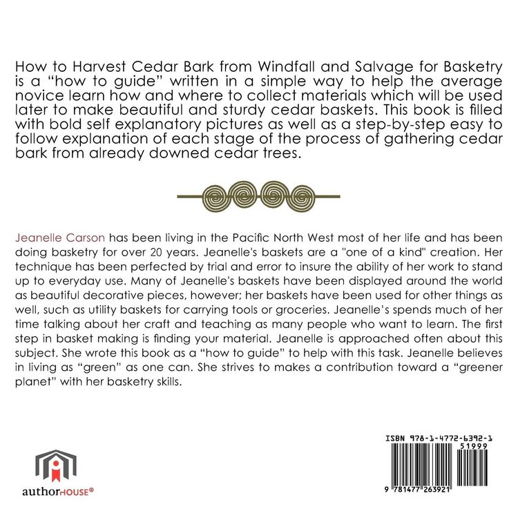 Produktbild: Harvesting Cedar Bark