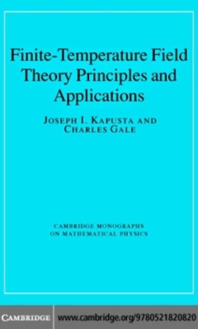 Produktbild: Finite-Temperature Field Theory