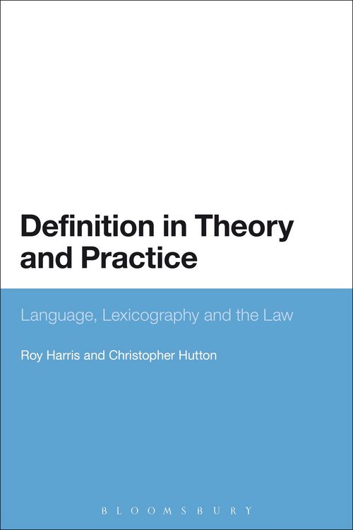 Produktbild: Definition in Theory and Practice