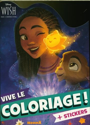 Produktbild: Disney wish : vive le coloriage ! : + stickers