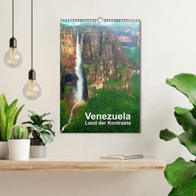 Produktbild: Venezuela - Land der Kontraste (Wandkalender 2026 DIN A3 hoch), CALVENDO Monatskalender