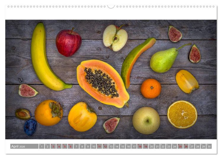 Produktbild: Lebenselixier Obst und Gem&uuml;se (Wandkalender 2026 DIN A2 quer), CALVENDO Monatskalender