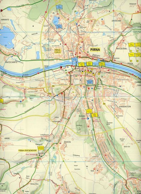 Produktbild: Rad- und Wanderkarte Pirna, Pillnitz