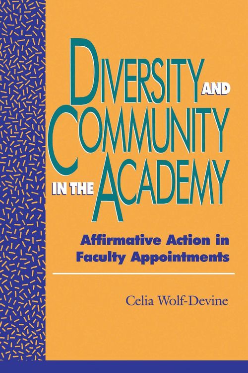 Produktbild: Diversity and Community in the Academy
