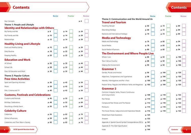 Produktbild: AQA GCSE 9-1 Spanish Complete Revision and Practice