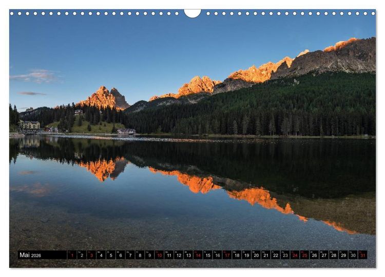 Produktbild: Dolomiten - S&uuml;dtirol (Wandkalender 2026 DIN A3 quer), CALVENDO Monatskalender