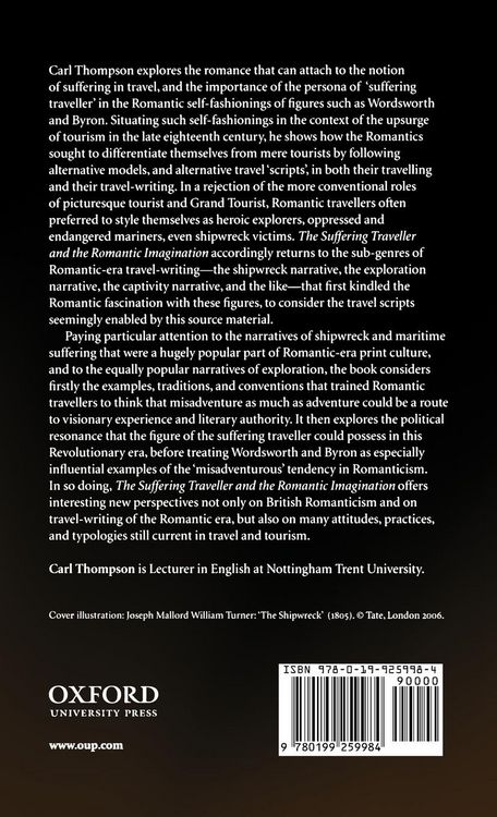Produktbild: The Suffering Traveller and the Romantic Imagination