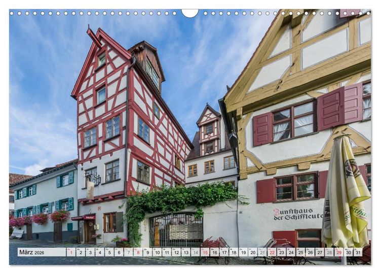 Produktbild: ULM Idyllisches Stadtherz (Wandkalender 2026 DIN A3 quer), CALVENDO Monatskalender