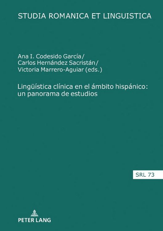 Produktbild: Ling&uuml;&iacute;stica cl&iacute;nica en el &aacute;mbito hisp&aacute;nico: un panorama de estudios