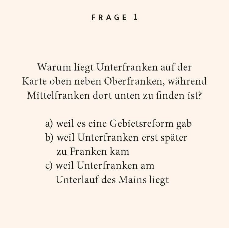 Produktbild: Unterfranken-Quiz