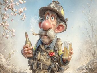 Produktbild: CALVENDO Puzzle Durst gel&ouml;scht, Einsatz erfolgreich! | 1000 Teile Lege-Gr&ouml;&szlig;e 64x48cm Foto-Puzzle f&uuml;r gl&uuml;ckliche Stunden