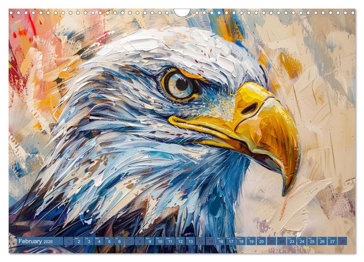 Produktbild: Patriotic Art Collection (Wall Calendar 2026 DIN A3 landscape), CALVENDO 12 Month Wall Calendar