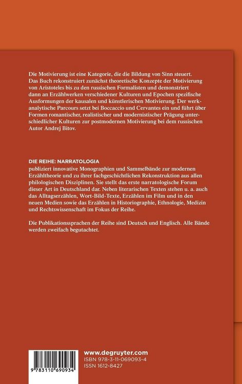 Produktbild: Narrative Motivierung