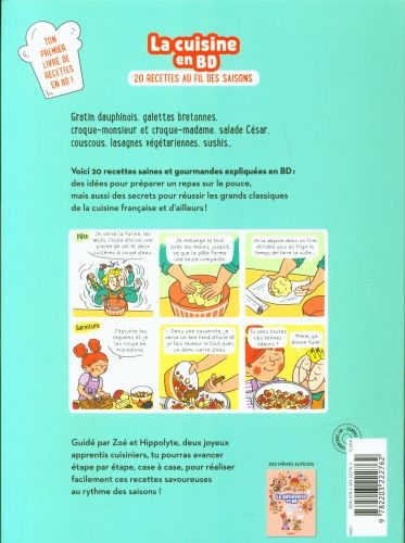 Produktbild: La cuisine en BD : 20 recettes au fil des saisons