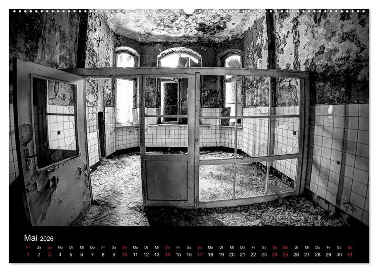 Produktbild: lost beauty (Wandkalender 2026 DIN A2 quer), CALVENDO Monatskalender