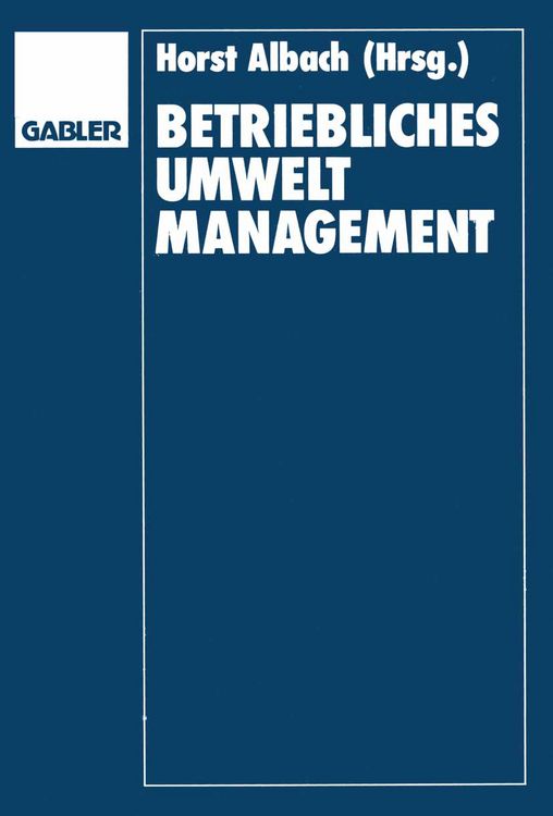 Produktbild: Betriebliches Umweltmanagement