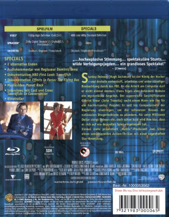Produktbild: Passwort: Swordfish
