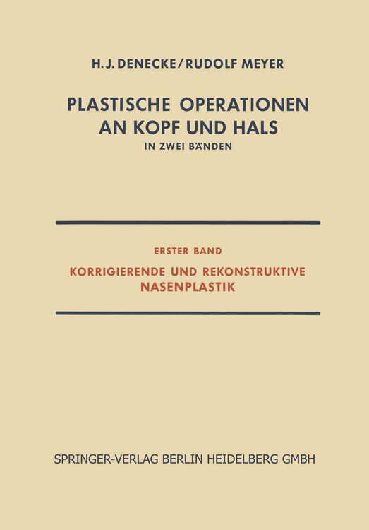 Produktbild: Plastische Operationen an Kopf und Hals