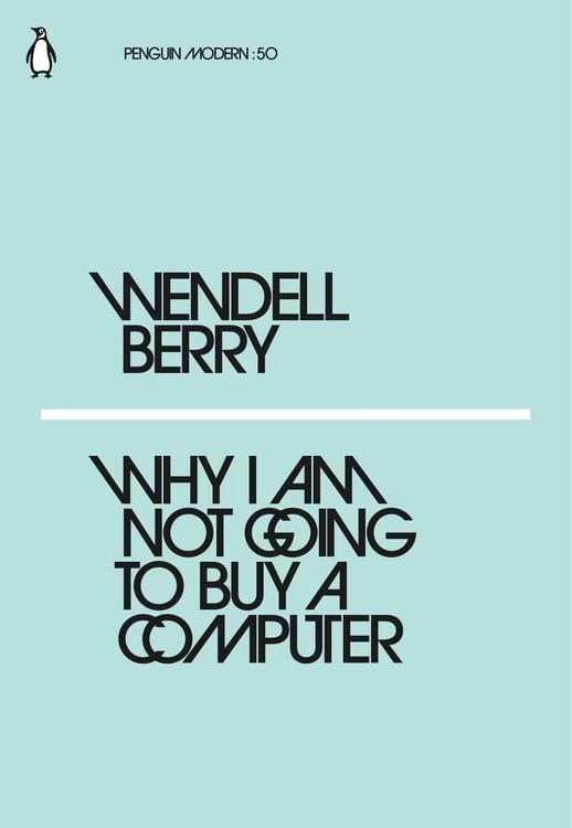 Produktbild: Why I Am Not Going to Buy a Computer