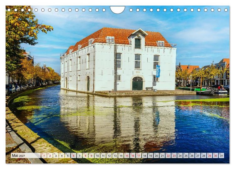 Produktbild: Ein Blick auf Delft (Wandkalender 2027 DIN A4 quer), CALVENDO Monatskalender