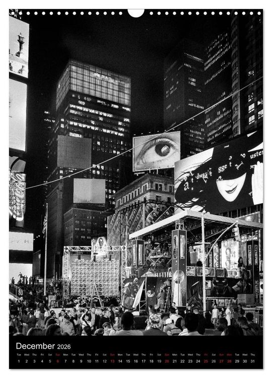 Produktbild: New York City (Wall Calendar 2026 DIN A3 portrait), CALVENDO 12 Month Wall Calendar