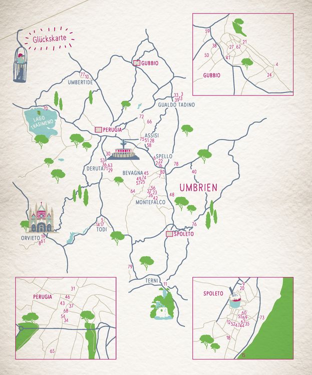 Produktbild: Gl&uuml;cksorte in Umbrien