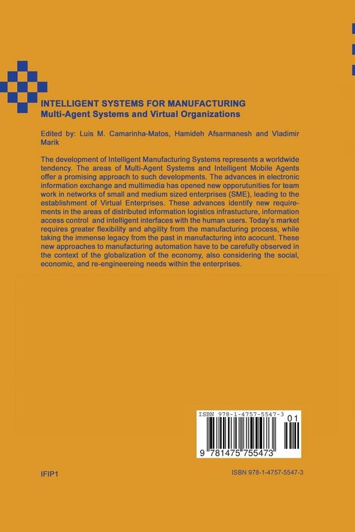 Produktbild: Intelligent Systems for Manufacturing