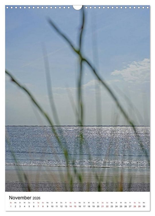 Produktbild: Norderney - Inselliebe (Wandkalender 2026 DIN A3 hoch), CALVENDO Monatskalender