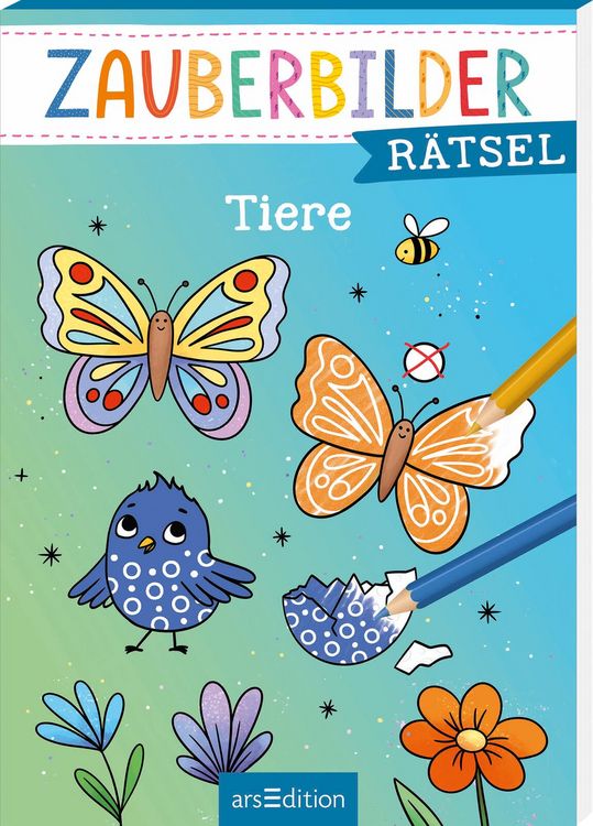 Produktbild: Zauberbilder-R&auml;tsel &ndash; Tiere