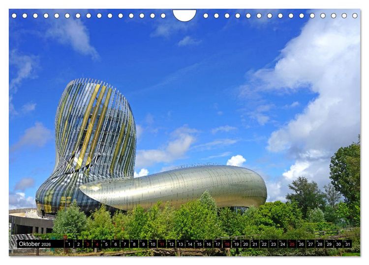 Produktbild: Sch&ouml;ne Orte in Frankreich (Wandkalender 2026 DIN A4 quer), CALVENDO Monatskalender